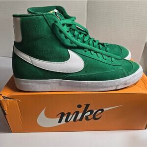 Nike Blazer Mid '77 Suede Pine Green White Retro Size 13